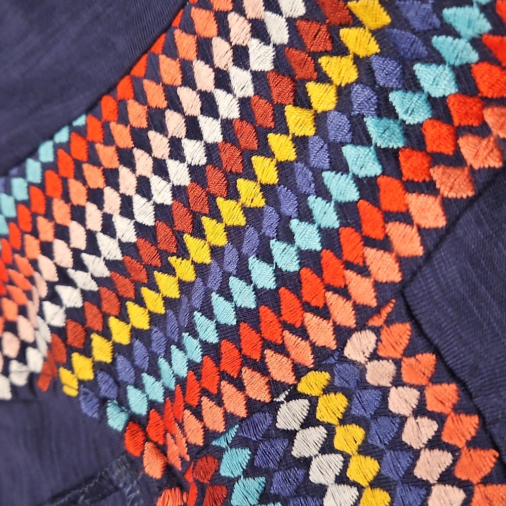 THML Colorful EmbroideredTop - Picture 2 of 5